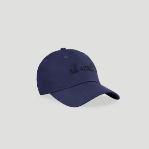 Oh April Cursive Cap Navy