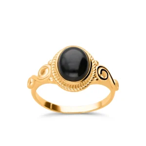 ANILLO ANDHERA BAÑADO EN ORO