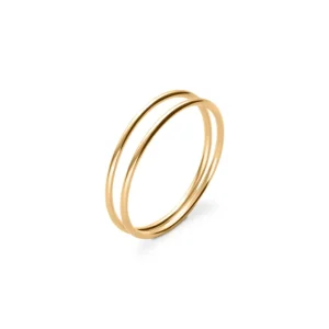 ANILLO BLE BAÑADO EN ORO